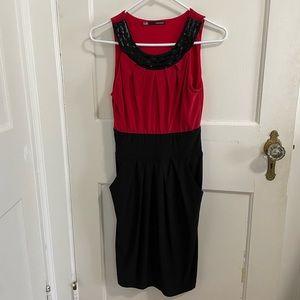 Maurice’s Red & Black Dress